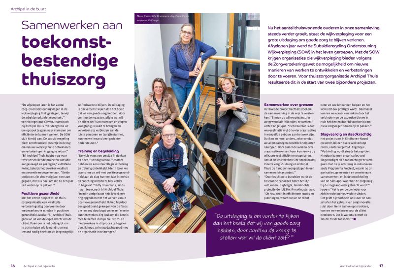 subsidie thuiszorg